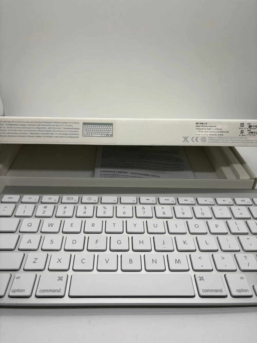 NIB Apple Wireless Keyboard Tested/Working